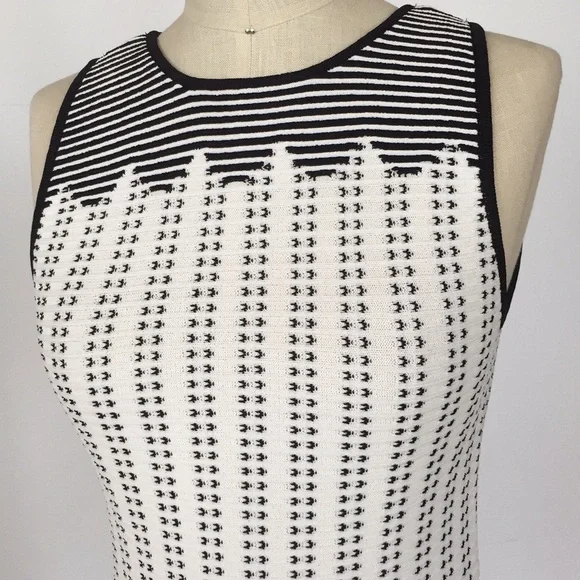 NWT WHBM Sleeveless Graphic Dot Sweater  XS - Picture 10 of 15